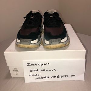 Balenciaga triple S sz 46